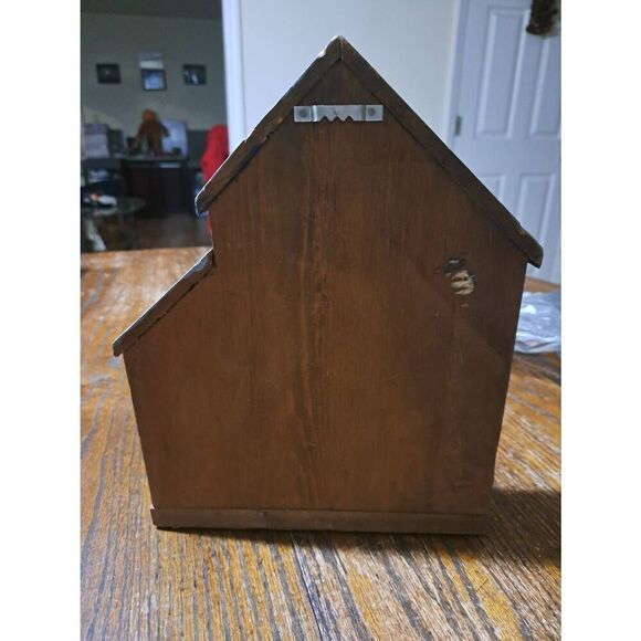 Vintage Handmade Wood Rustic Farmhouse Western Post Office Wall Decor Shadow Box - Picture 6 of 11